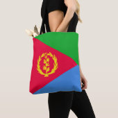 Eritrese vlag draagtas (Dichtbij)