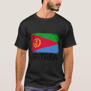 Eritrese vlag gemaakt in Eritrea Gift T-shirt