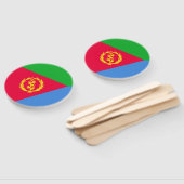 Eritrese vlag handwaaier (Niet-gemonteerd)