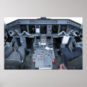 ERJ 175 Poster de cockpit (Devant)