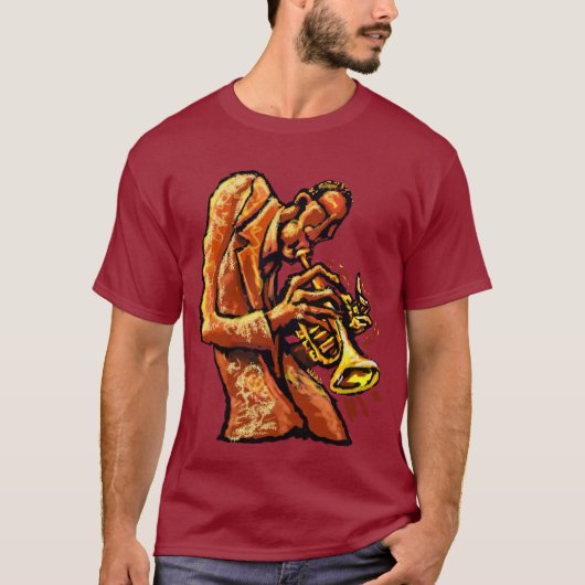 Erken Jazz Player1 T-shirt (Voorkant)