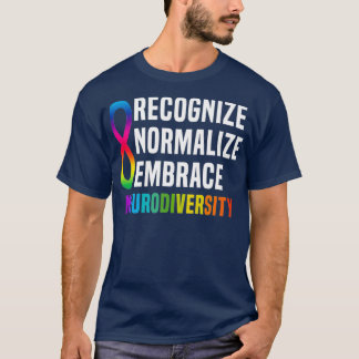 Erken Normaliseren Brace Neurodiversity 2 T-shirt