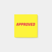 ERKEND POST-IT® NOTES (Voorkant)