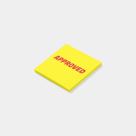 ERKEND POST-IT® NOTES (Schuin)