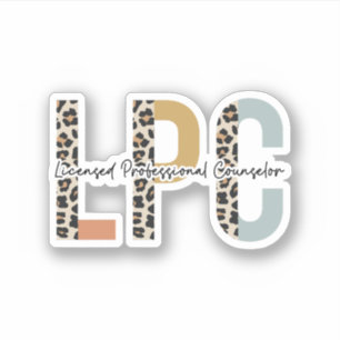 Erkende professionele adviseur, LPC Student Afstud Sticker