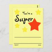 Erkenningsonderscheiding Briefkaart (Voorkant / Achterkant)