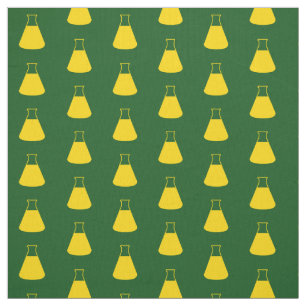 Erlenmeyer, geel stof
