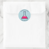 Erlenmeyer Ronde Sticker (Tas)