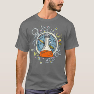 Erlenmeyer Test Tube Chemistry Science T-shirt