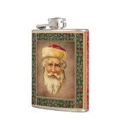 erlenmeyer van Santa Claus Heupfles (Links)