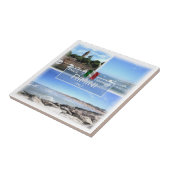 ERM041 RIMINI, Emilia Romagna, Italië, Tegeltje (Zijkant)