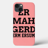 Ermahgerd à peine là coque ipad (Verso)