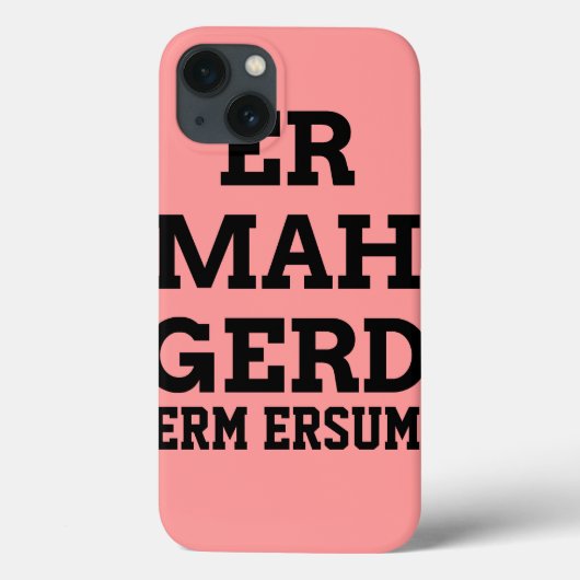 Ermahgerd Barely Daar iPad Case (Achterkant)
