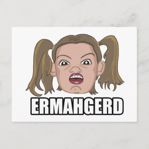 Ermahgerd Card Briefkaart