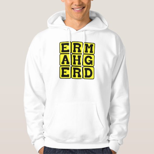 Ermahgerd, Internet Meme Hoodie (Voorkant)