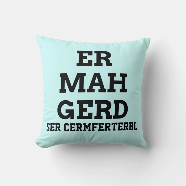 Ermahgerd Kussen (Voorkant)