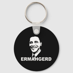 ERMAHGERD OBAMA.png Sleutelhanger