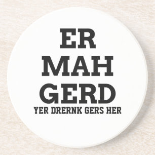 Ermahgerd Onderzetter