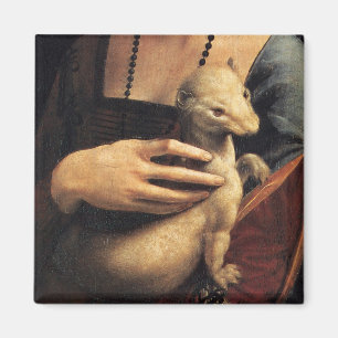 Ermine-detail Magneet