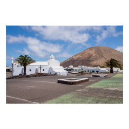 Ermita de los Dolores Kerk, Lanzarote Perfect Poster