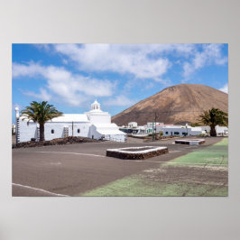Ermita de los Dolores Kerk, Lanzarote Poster