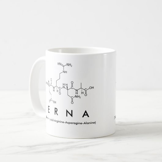 Erna peptide nom mug (Devant gauche)