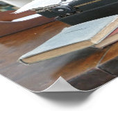 Ernest Hemingway's Typewriter, Key West Poster (Hoek)