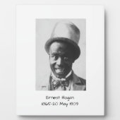 Ernest Hogan Fotoplaat (Voorkant)