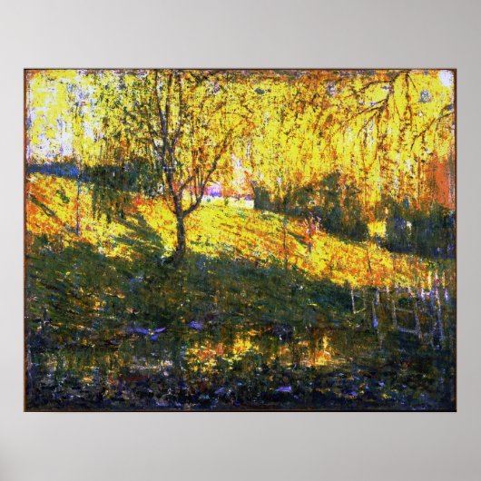 Ernest_Lawson_-_Spring (Enhanced) Poster (Voorkant)
