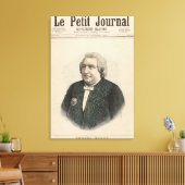Ernest Renan Canvas Afdruk (Insitu (Woonkamer))