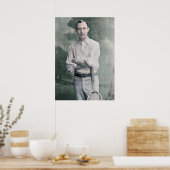 Ernest Renshaw - Tennis Player Poster (Keuken)