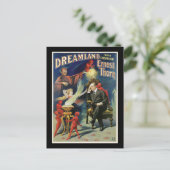 Ernest Thorn Magicia Poster Briefkaart (Staand voorkant)