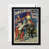 Ernest Thorn Magicia Poster Briefkaart (Voorkant / Achterkant)
