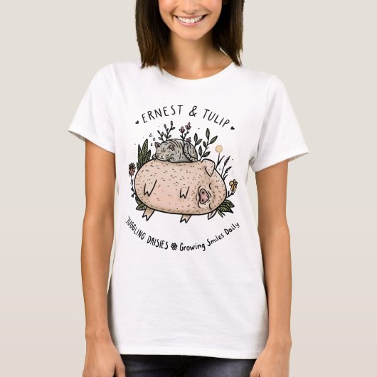 Ernest & Tulip T-Shirt - Filles de jonglage (Devant)