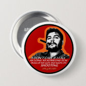 Ernesto "Che" Guevara Ronde Button 7,6 Cm (Voorkant /achterkant)