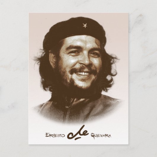 Ernesto Che Guevara Smile Briefkaart (Voorkant)