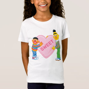 Ernie & Bert Groot Hartje T-shirt