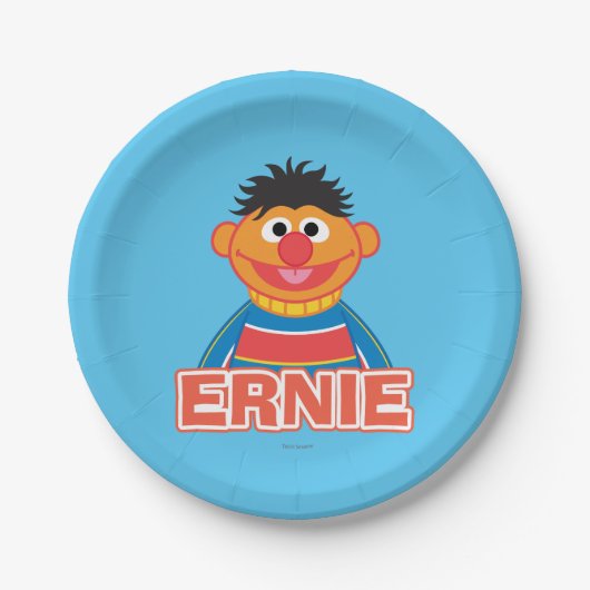 Ernie Classic Style Papieren Bordje (Voorkant)