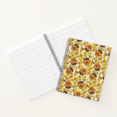 Ernie en Rubber Duckie Pattern Notitieboek (Binnen)