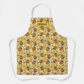 Ernie en Rubber Duckie Pattern Schort (Voorkant)