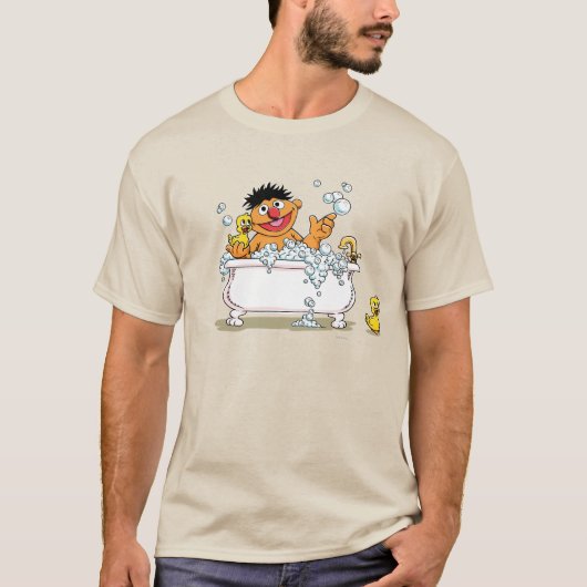 Ernie in Bathtub T-shirt (Voorkant)