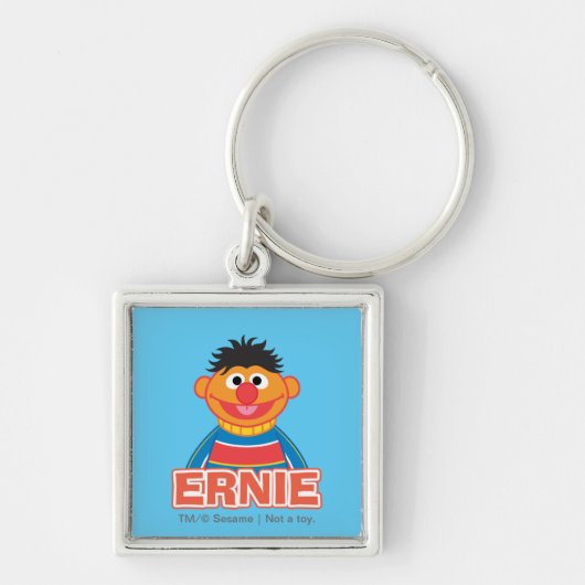Ernie Klassieke Stijl Sleutelhanger (Voorkant)