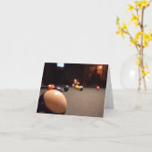 Ernie la carte de note de la salle de billard de s (Fleur jaune)