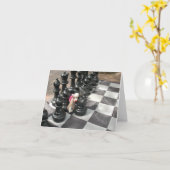 Ernie la carte de note d'échecs de singe de (Fleur jaune)