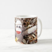 Ernie la tasse de feuille d'automne de singe de (Devant droit)