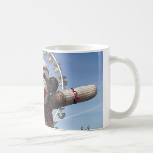 Ernie la tasse de singe de chaussette (Droite)