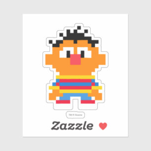 Ernie Pixel Art Sticker