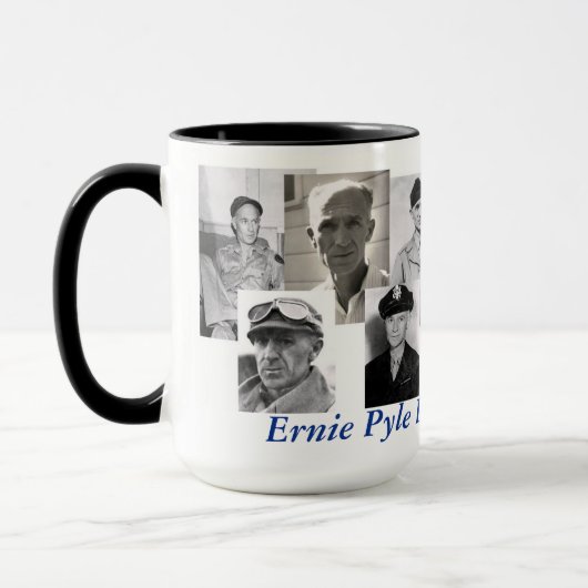 Ernie Pyle Legacy Foundation Coffee Mug (Gauche)