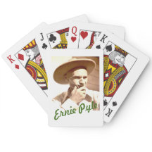 ERNIE PYLE PLAYCARDS PET