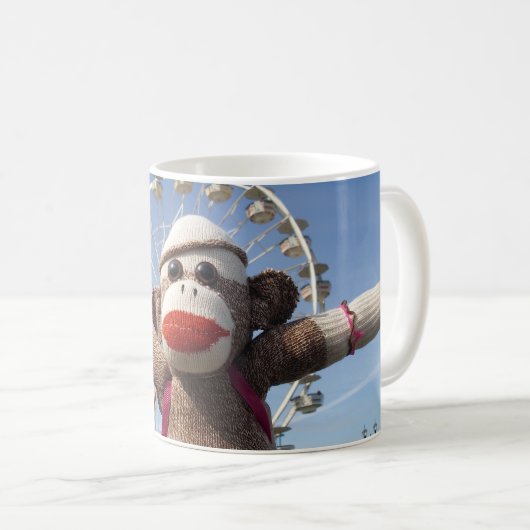 Ernie the Sock Monkey Mok (Voorkant rechts)